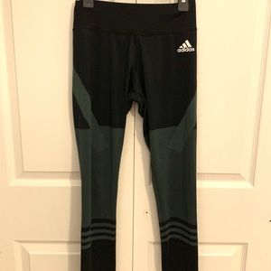 Adidas full length black and grey legging